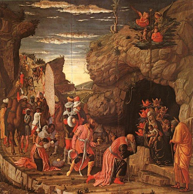 Andrea Mantegna Adoration of the Magi Germany oil painting art